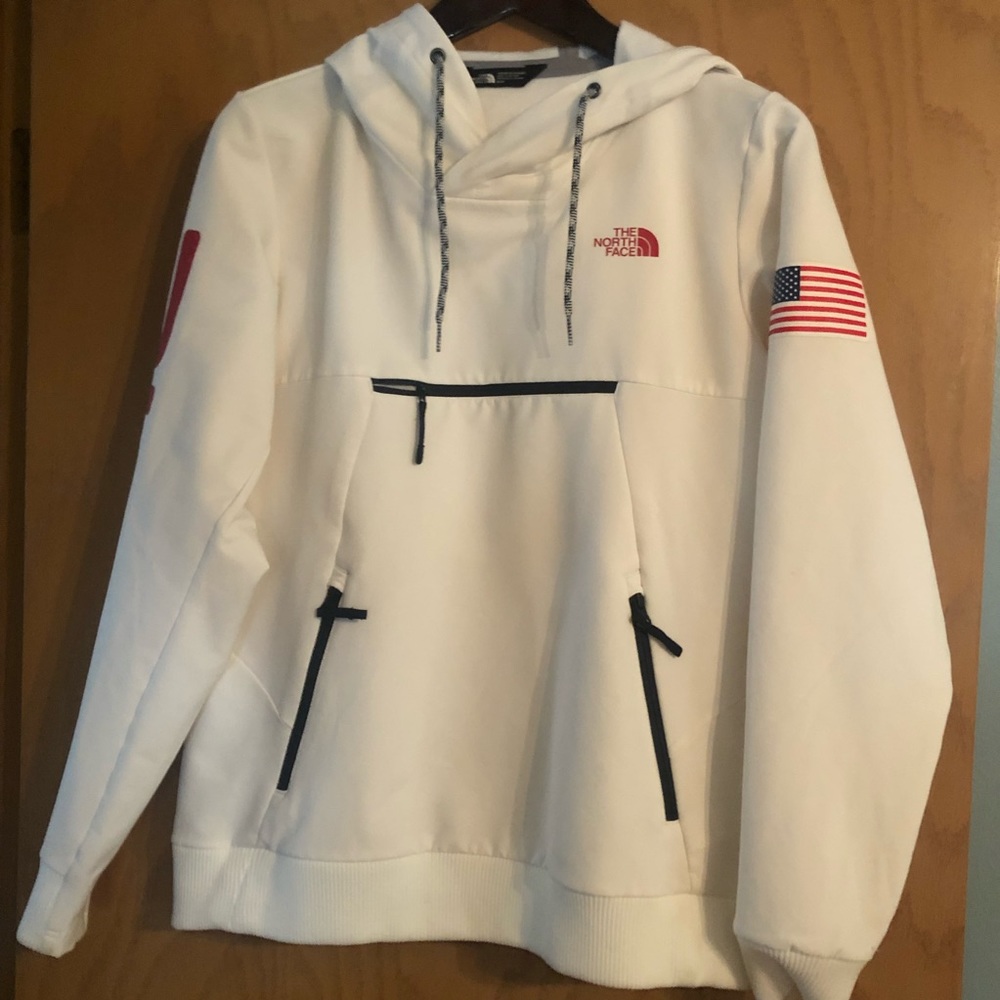 North Face 1/4 zip jacket USA OLYMPICS